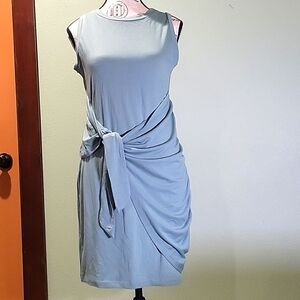 LILLUSORY Women's Casual Sleeveless Bodycon Beach Tank Ruched Mini Dress